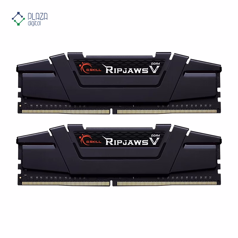 رم کامپیوتر DDR4 جی اسکیل مدل Ripjaws V دو کاناله 3600 مگاهرتز CL18 ظرفیت 16 گیگابایت پلازا دیجیتال