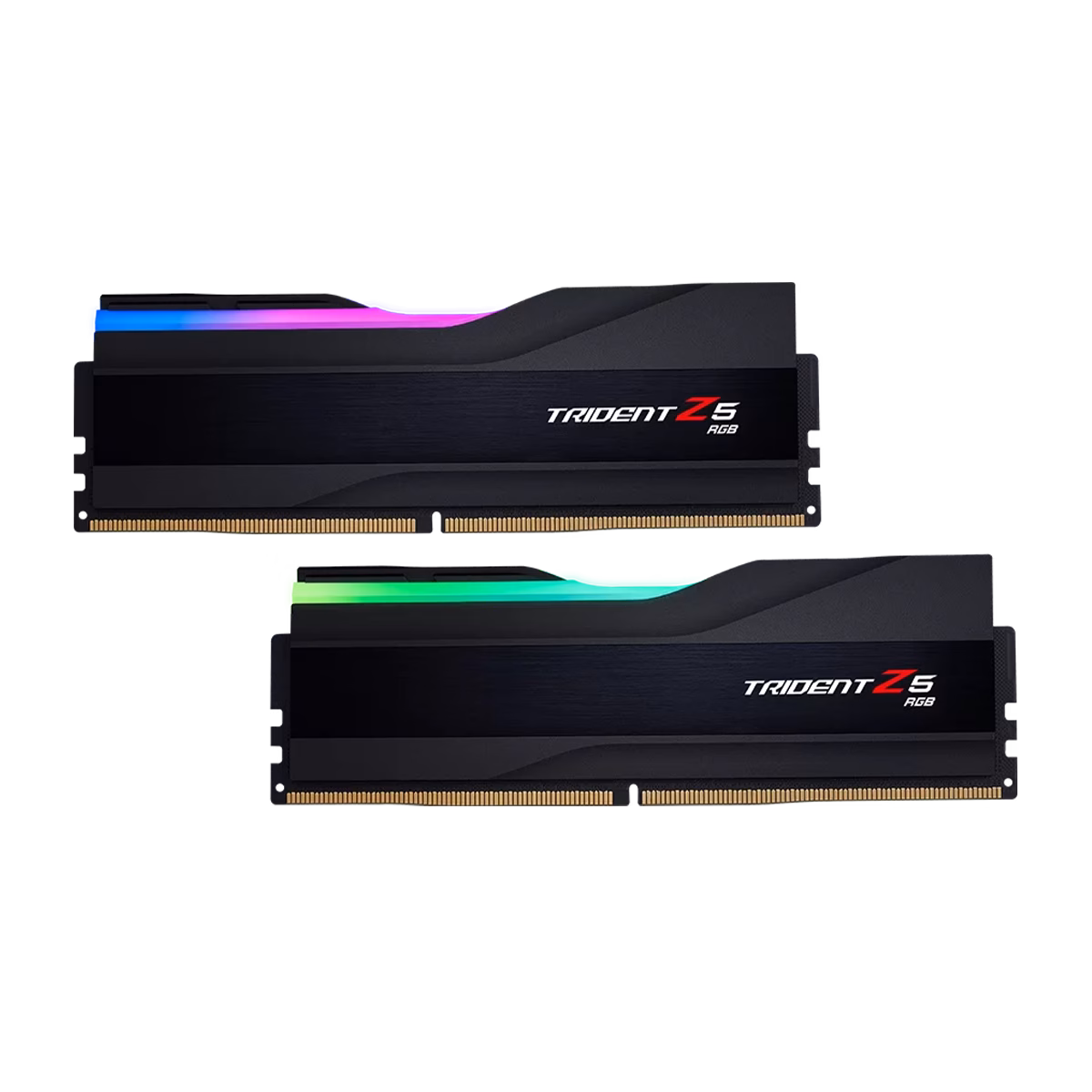 رم کامپیوتر DDR5 جی اسکیل مدل Trident Z5 RGB دو کاناله 7600 مگاهرتز CL36 ظرفیت 32 گیگابایت پلازا دیجیتال