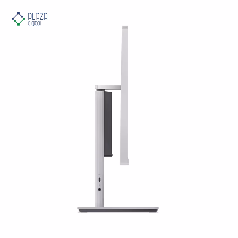 نمای کنار کامپیوتر All in One لنوو 23.8 اینچی مدل IdeaCentre AIO 24IRH9 A390 i3 1315U 8GB 512GB رنگ نقره ای پلازا دیجیتال