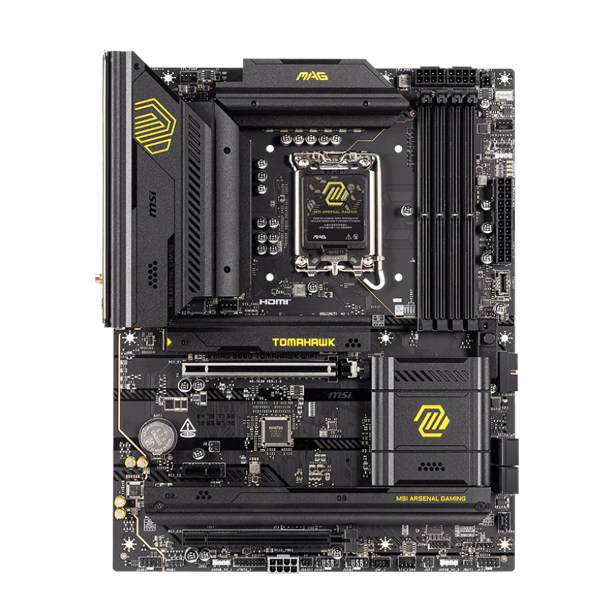 مادربرد ام اس آی مدل MAG B860 TOMAHAWK WIFI D5 پلازا دیجیتال