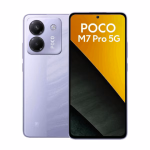 نمای پشت گوشی موبایل پوکو مدل M7 Pro 5G ظرفیت 512 گیگابایت رم 12 گیگابایت رنگ بنفش پلازا دیجیتال