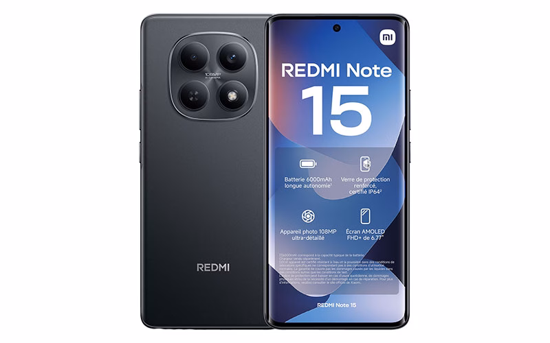 بهترین گوشی های میان رده شیائومی 8 گوشی موبایل شیائومی مدل Redmi Note 15 4G