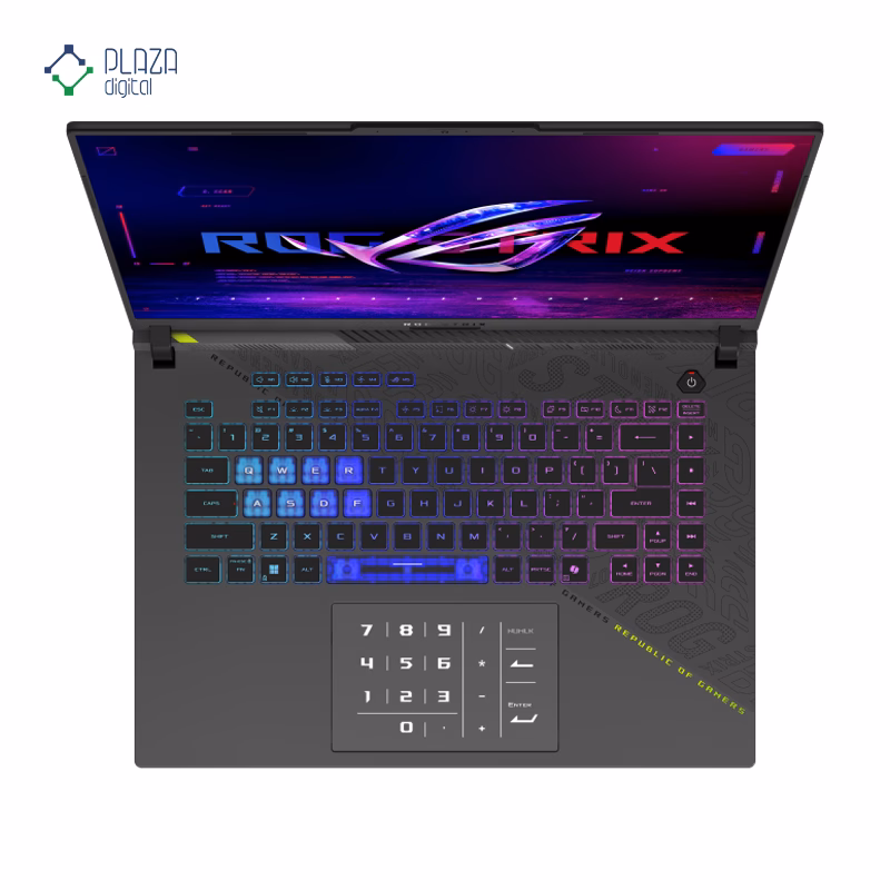 لپ تاپ ایسوس 16 اینچی مدل ROG Strix G16 G614PR R9 8940HX 32GB 1TB RTX5070 Ti پلازادیجیتال