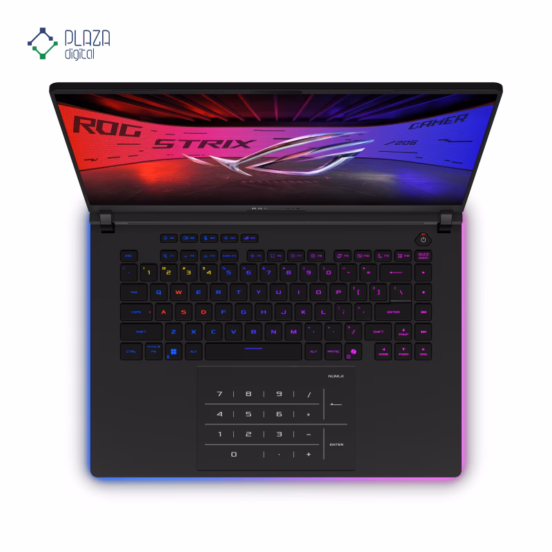 لپ تاپ گیمینگ ایسوس 16 اینچی مدل ROG Strix SCAR 16 G635LX Ultra 9 275HX 32GB 2TB RTX5090 پلازادیجیتال