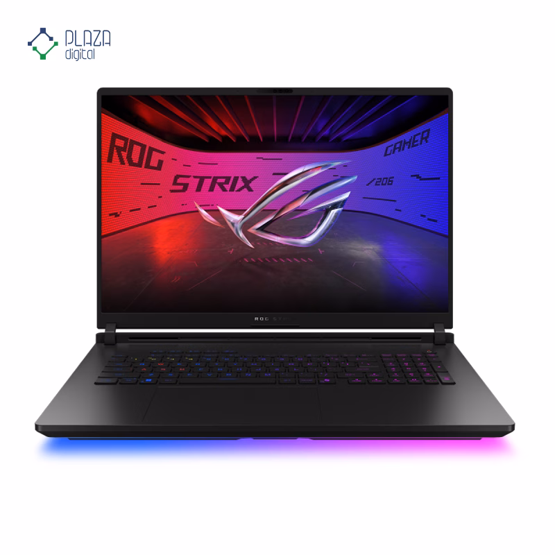 لپ تاپ گیمینگ ایسوس 18 اینچی مدل ROG Strix SCAR 18 G835LX Ultra 9 275HX 64GB 1TB RTX5090 پلازادیجیتال