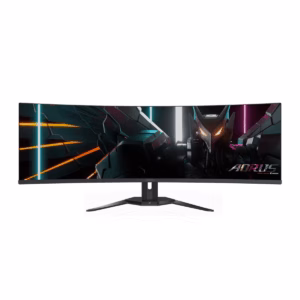 مانیتور گیمینگ گیگابایت 49 اینچ مدل AORUS CO49DQ مشکی پلازادیجیتال