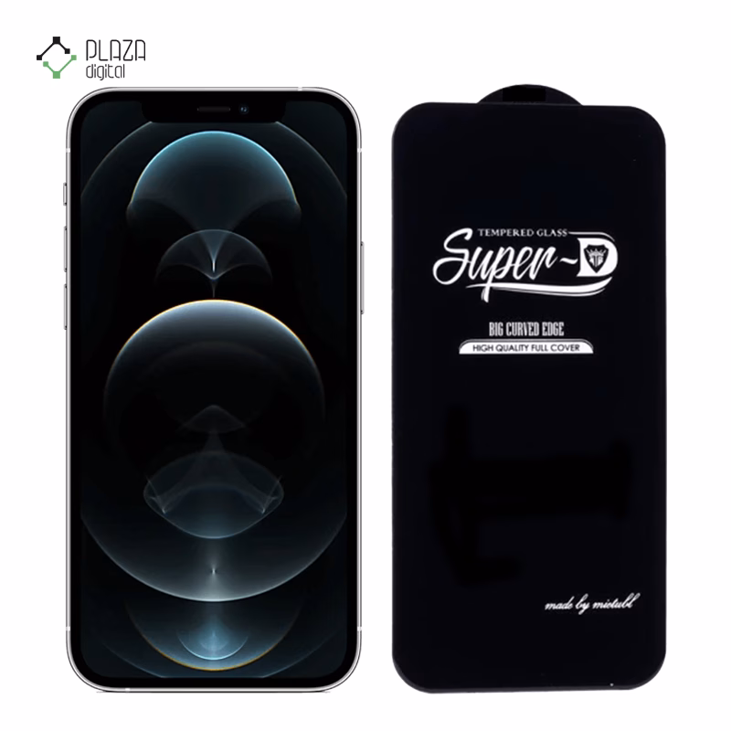 گلس شیشه ای گوشی اپل iPhone 12 Pro گلس استار مدل Star Super D پلازادیجیتال