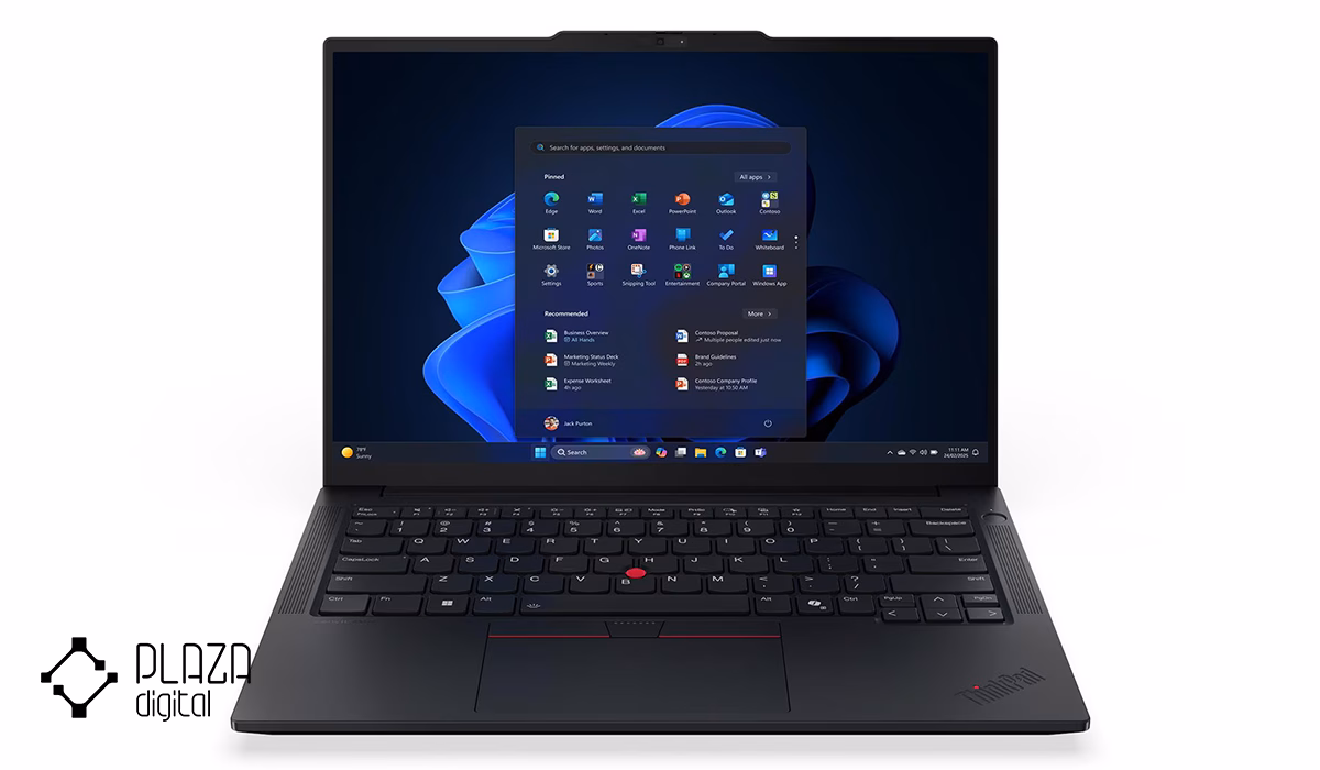 بهترین لپ تاپ از نظر باتری 25 لپ تاپ لنوو 14 اینچی مدل ThinkPad E14 Gen 7 Ultra 7 255H 16GB 512GB