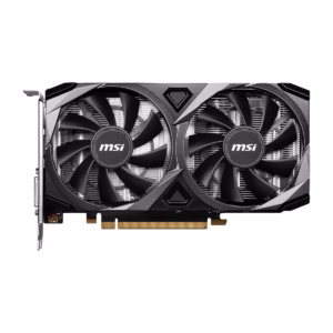 کارت گرافیک ام اس ای مدل GeForce RTX 3050 VENTUS 2X XS 8G OC حافظه 8 گیگابایت مشکی پلازادیجیتال