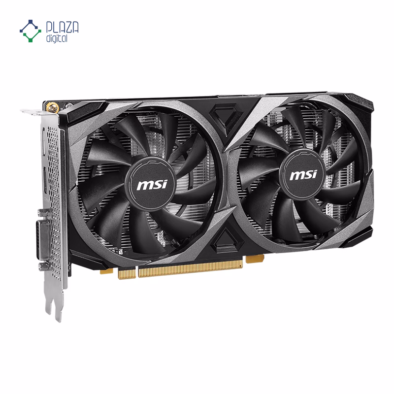 کارت گرافیک ام اس ای مدل GeForce RTX 3050 VENTUS 2X XS 8G OC حافظه 8 گیگابایت پلازادیجیتال