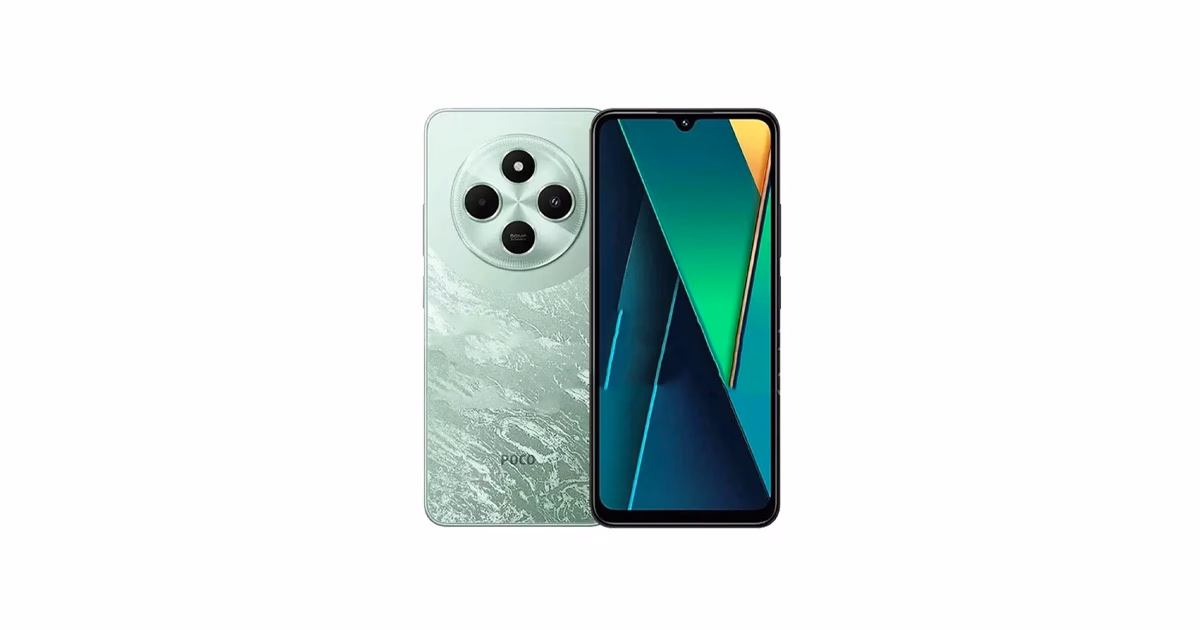 بهترین گوشی پوکو تا 15 میلیون 9 Poco-C75-4G-256GB-8GB-RAM-Mobile-Phone-Green-Plazadigital