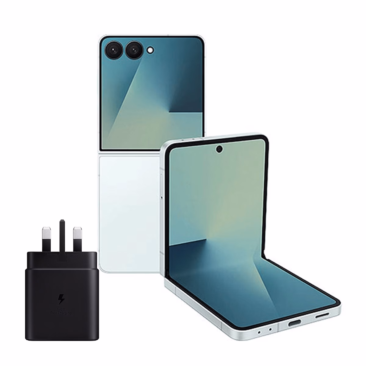 گوشی موبایل سامسونگ مدل Galaxy Z Flip7 ظرفیت 256 گیگابایت رم 12 گیگابایت – ویتنام همراه شارژر 45 وات سامسونگ سبز پلازادیجیتال