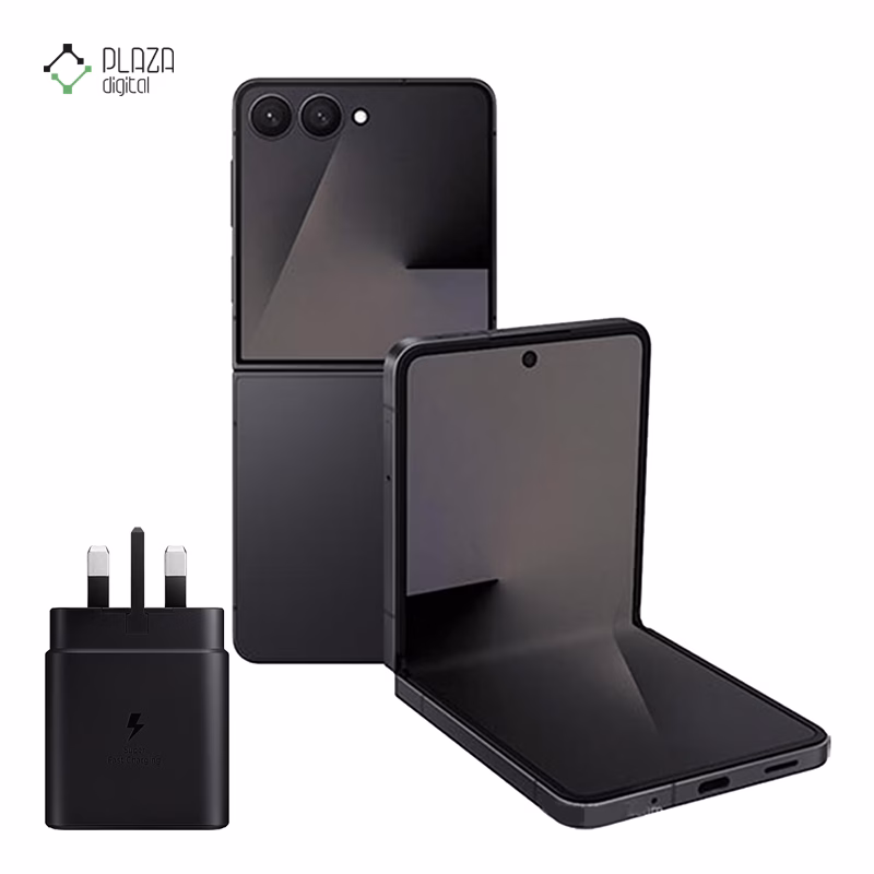 گوشی موبایل سامسونگ مدل Galaxy Z Flip7 ظرفیت 512 گیگابایت رم 12 گیگابایت – ویتنام همراه شارژر 45 وات سامسونگ پلازادیجیتال