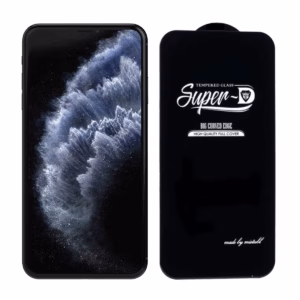 گلس شیشه ای گوشی اپل iPhone 11 Pro Max مدل Super D پلازادیجیتال