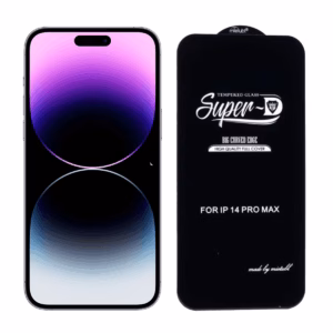 گلس شیشه ای گوشی اپل iPhone 14 Pro Max مدل Super D پلازادیجیتال
