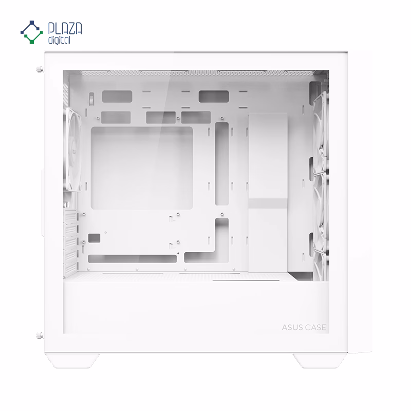 کیس کامپیوتر گیمینگ ایسوس مدل A21 PLUS رنگ سفید پلازا دیجیتال