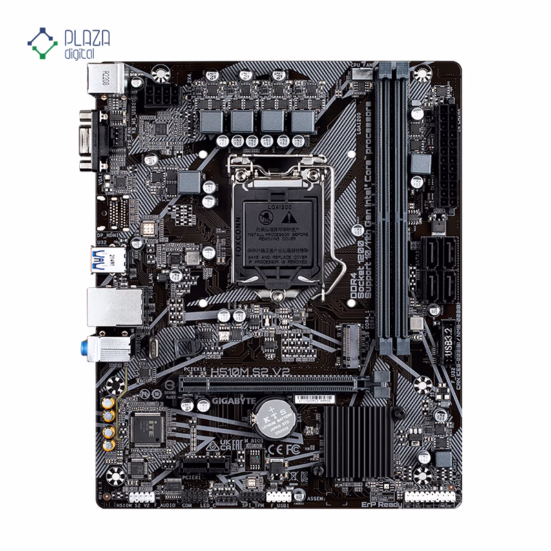 مادربرد گیگابایت مدل H510M S2 V2 (rev. 1.0) D4 پلازا دیجیتال