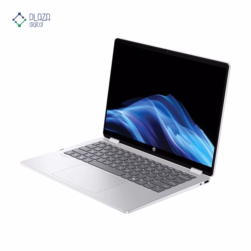 نمای سمت چپ لپ تاپ اچ پی 14 اینچی مدل OmniBook 5 Flip 14-fp0023dx Core 7 150U 16GB 512GB پلازا دیجیتال