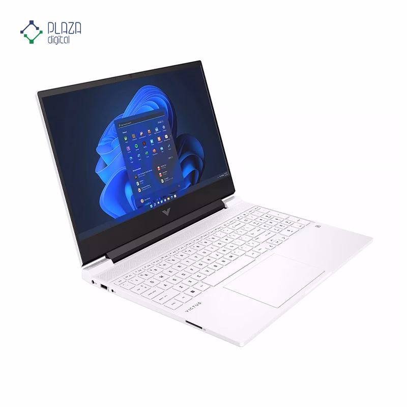 نمای سمت راست لپ تاپ گیمینگ اچ پی 15.6 اینچی مدل Victus 15-fb2139nw R7 8845HS 16GB 2TB RTX3050 رنگ سفید پلازا دیجیتال