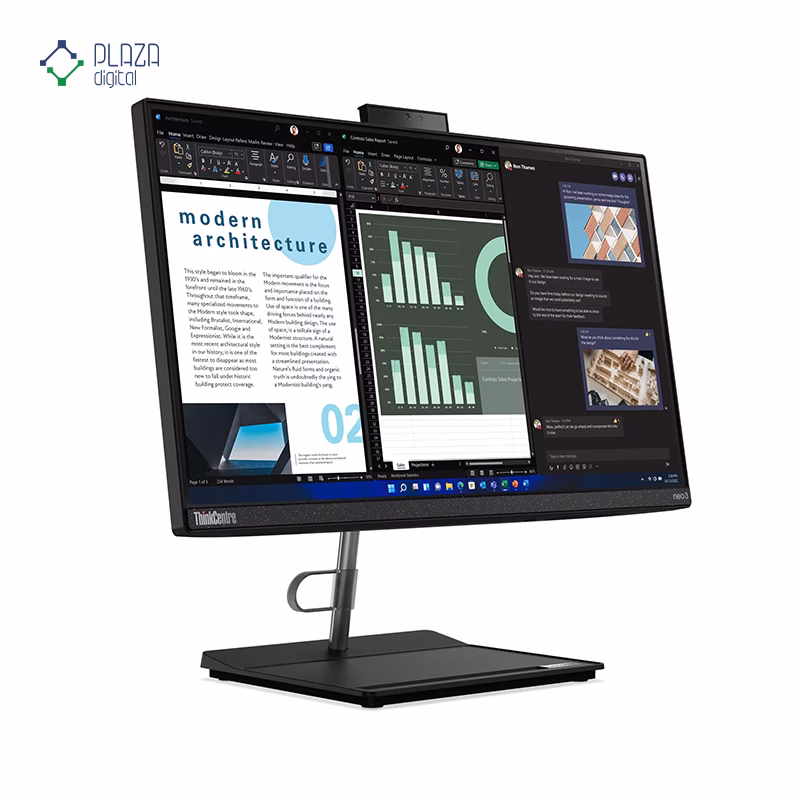 کامپیوتر All in One لنوو 21.5 اینجی مدل ThinkCentre Neo 30A i5 13420H 8GB 512GB پلازا دیجیتال