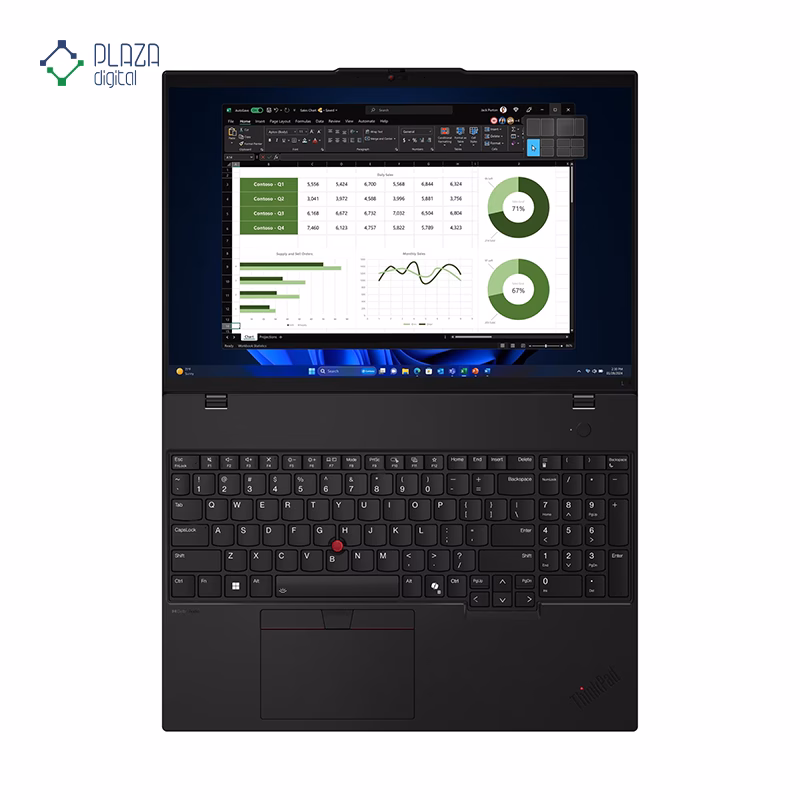 لپ تاپ لنوو 16 اینچی مدل ThinkPad L16 Gen 1 Ultra 5 135U 32GB 2TB پلازا دیجیتال
