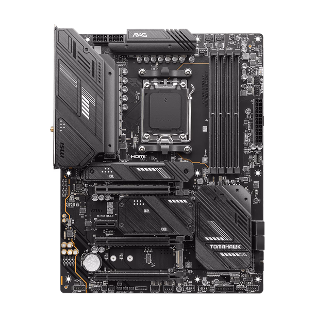 مادربرد ام اس آی مدل MAG X670E TOMAHAWK WIFI D5 پلازا دیجیتال