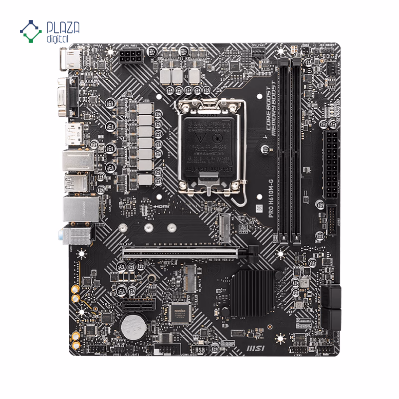 مادربرد ام اس آی مدل PRO H610M-G D5 پلازا دیجیتال