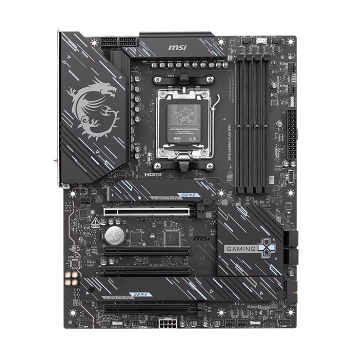 مادربرد ام اس آی مدل X870 GAMING PLUS WIFI D5 پلازا دیجیتال