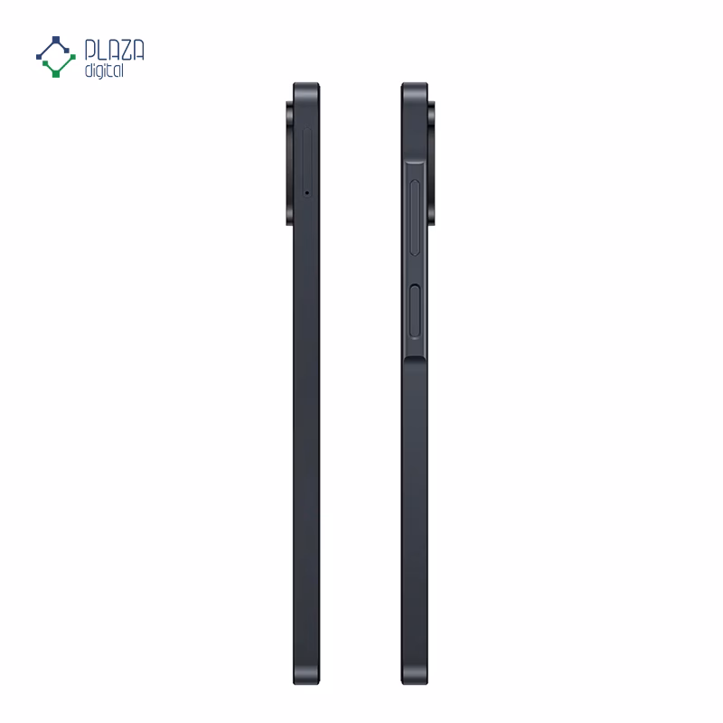نمای کنار گوشی موبایل سامسونگ مدل Galaxy A07 4G ظرفیت 128 گیگابایت رم 6 گیگابایت - ویتنام رنگ خاکستری پلازا دیجیتال