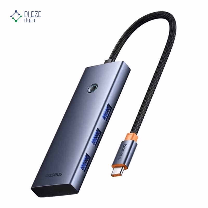 هاب Type-C باسئوس 7 پورت مدل UltraJoy Series B00052803811-00 پلازادیجیتال