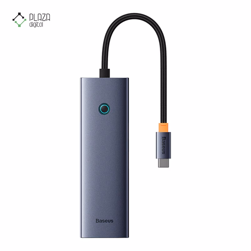 هاب Type-C باسئوس 6 پورت مدل UltraJoy Series B00052807813-01 پلازادیجیتال