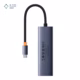 هاب Type-C باسئوس 4 پورت مدل Flite Series B0005280A813-00 پلازادیجیتال