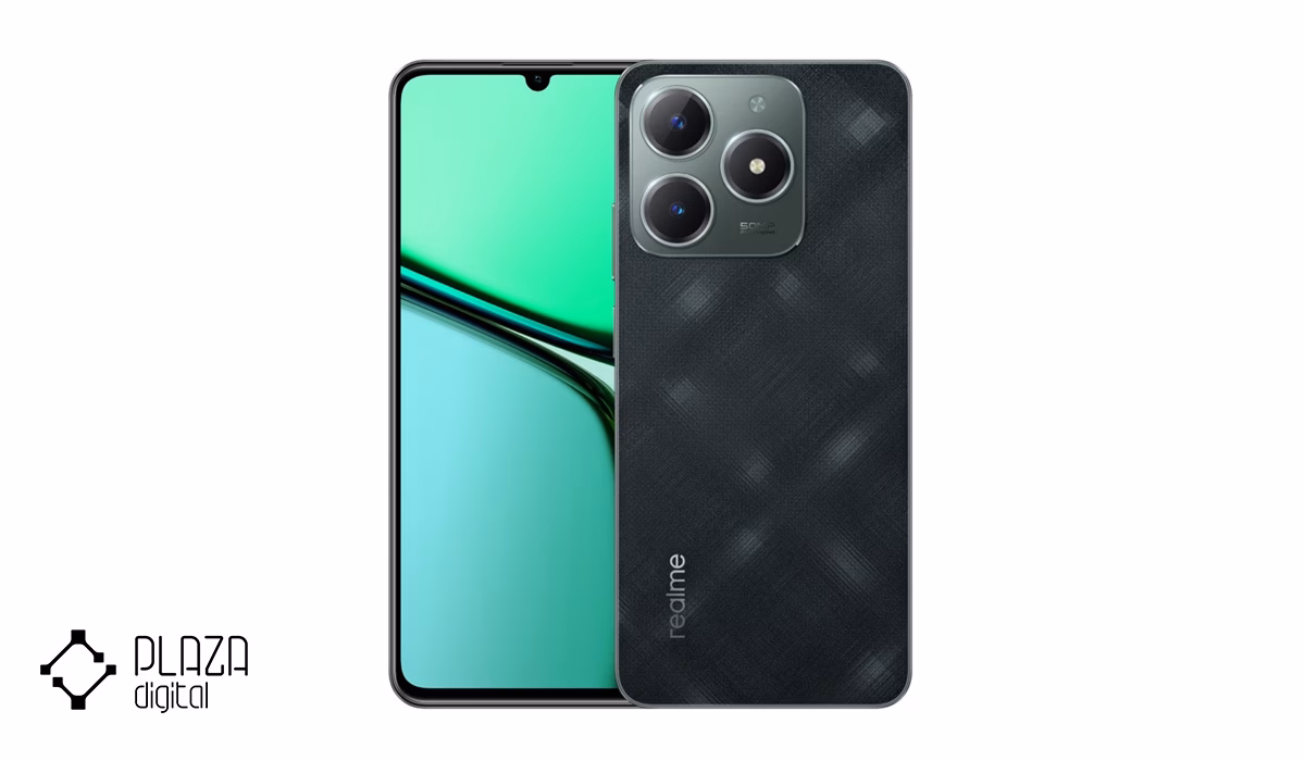 بهترین گوشی تا 40 میلیون تومان 10 Realme-C61-4G-256GB-8GB-RAM-Mobile-Phone-Dark-Green-plazadigital-png