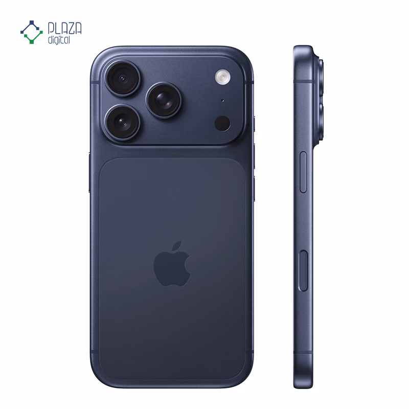 گوشی موبایل اپل مدل iPhone 17 Pro ظرفیت 1 ترابایت رم 12 گیگابایت - نات اکتیو/ رجیستر شده رنگ سرمه ای پلازا دیجیتال