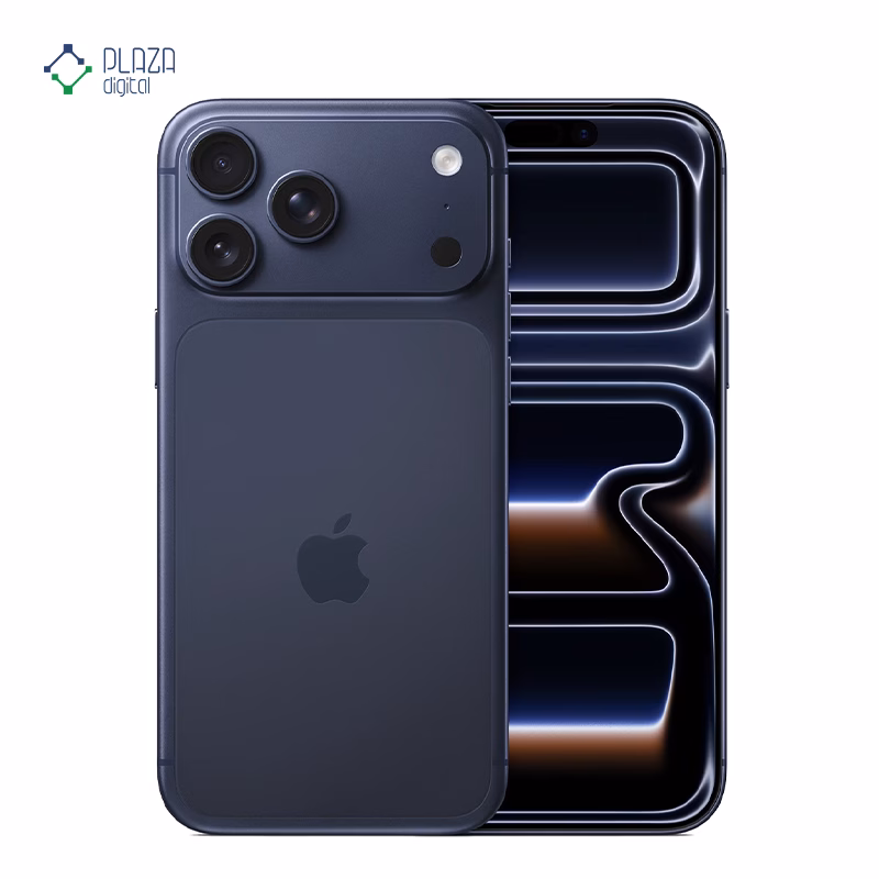 گوشی موبایل اپل مدل iPhone 17 Pro Max ظرفیت 512 گیگابایت رم 12 گیگابایت - نات اکتیو/ رجیستر شده رنگ سرمه ای پلازا دیجیتال