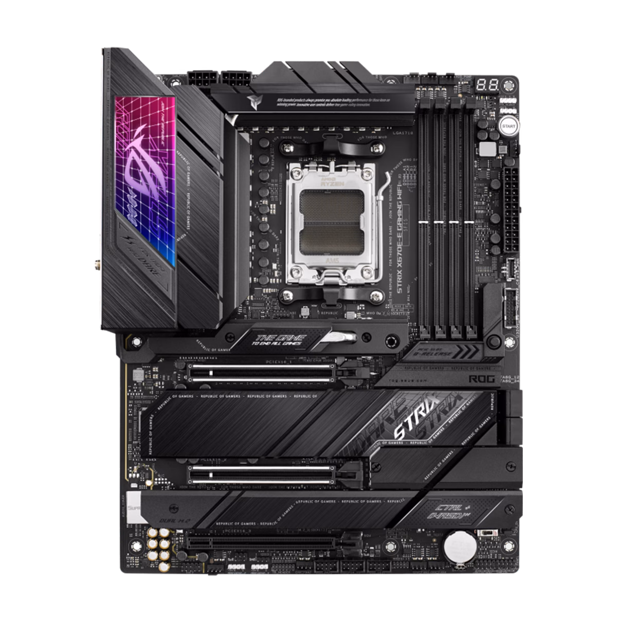 مادربرد ایسوس مدل ROG STRIX X670E-E GAMING WIFI D5 پلازا دیجیتال