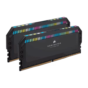 رم کامپیوتر DDR5 کورسیر مدل DOMINATOR PLATINUM RGB دو کاناله 6000 مگاهرتز CL40 ظرفیت 32 گیگابایت پلازا دیجیتال