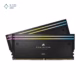 رم کامپیوتر DDR5 کورسیر مدل DOMINATOR TITANIUM RGB دو کاناله 7200 مگاهرتز CL40 ظرفیت 48 گیگابایت پلازا دیجیتال