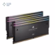 رم کامپیوتر DDR5 کورسیر مدل DOMINATOR TITANIUM RGB دو کاناله 7200 مگاهرتز CL40 ظرفیت 48 گیگابایت پلازا دیجیتال