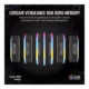رم کامپیوتر DDR5 کورسیر مدل VENGEANCE RGB دو کاناله 6000 مگاهرتز CL38 ظرفیت 64 گیگابایت پلازا دیجیتال