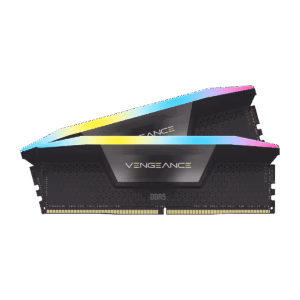 رم کامپیوتر DDR5 کورسیر مدل VENGEANCE RGB دو کاناله 6000 مگاهرتز CL38 ظرفیت 64 گیگابایت پلازا دیجیتال