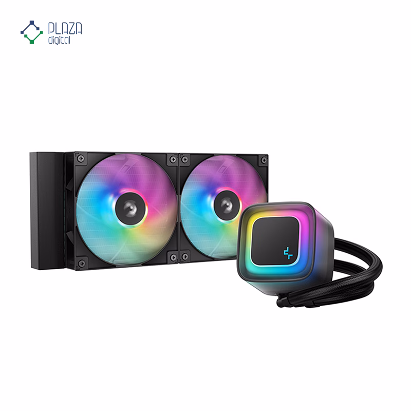 خنک کننده پردازنده مایع دیپ کول مدل LE240 V2 پلازا دیجیتال