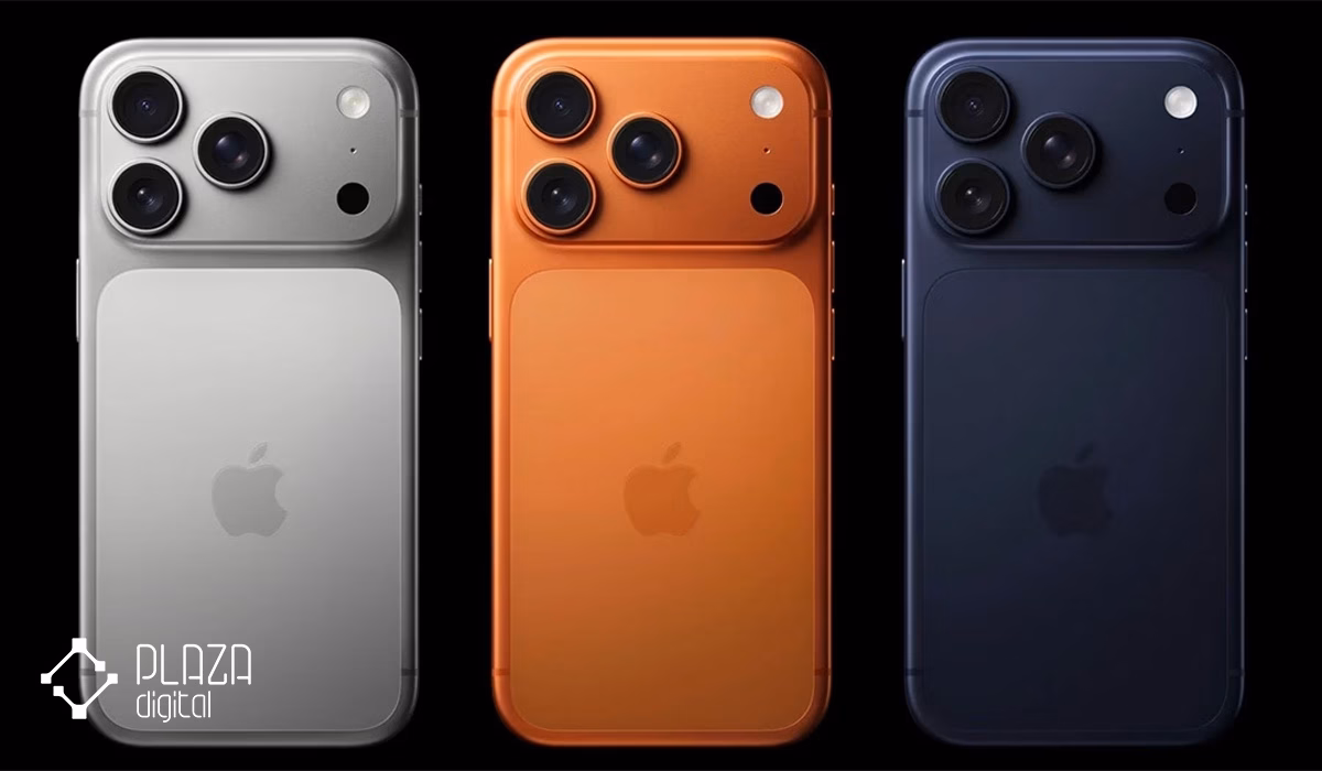 مقایسه آیفون ۱۷ معمولی با آیفون ۱۷ پرو مکس 7 iPhone 17 pro max colors 1