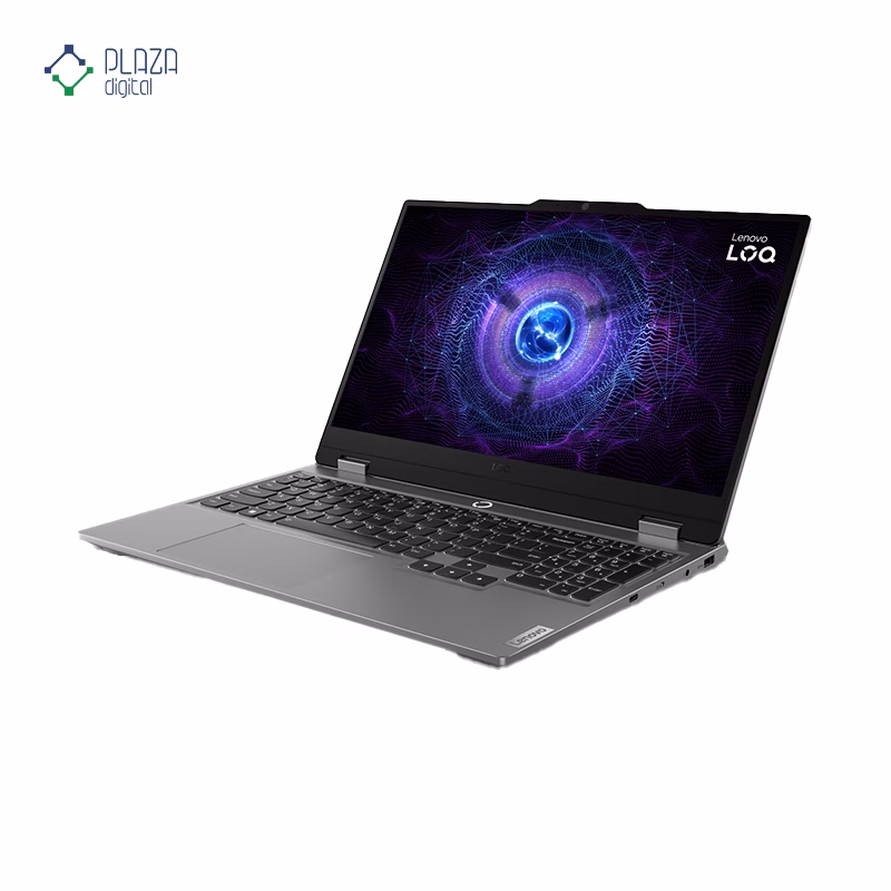 نمای سمت چپ لپ تاپ گیمینگ لنوو 15.6 اینچی مدل LOQ 15IRX9 i7 13650HX 64GB 2TB RTX4050 پلازا دیجیتال