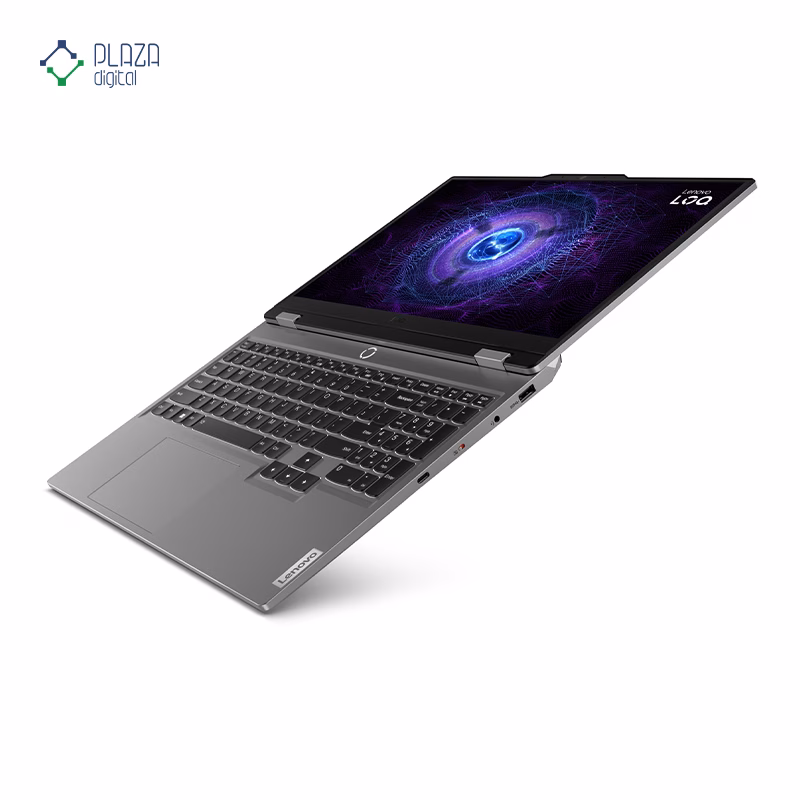 نمای باز شده لپ تاپ گیمینگ لنوو 15.6 اینچی مدل LOQ 15IRX9 i7 13650HX 64GB 2TB RTX4050 پلازا دیجیتال