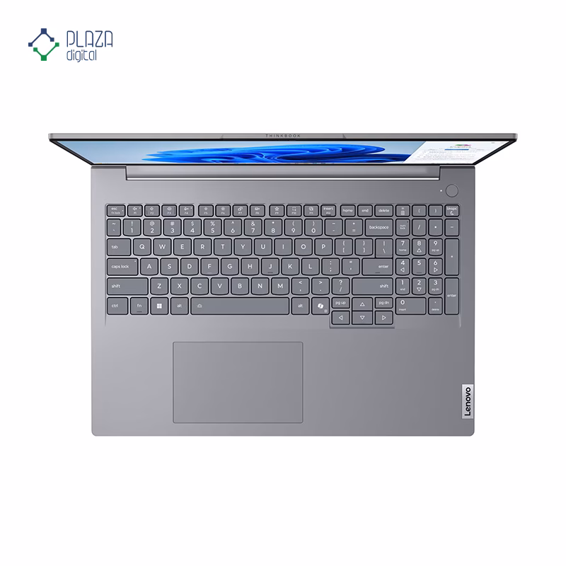 نمای کیبورد لپ تاپ لنوو 16 اینچی مدل ThinkBook 16 G8 IAL Ultra 5 225U 32GB 2TB پلازا دیجیتال