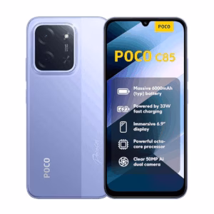 گوشی موبایل پوکو مدل C85 4G ظرفیت 256 گیگابایت رم 8 گیگابایت رنگ بنفش پلازا دیجیتال