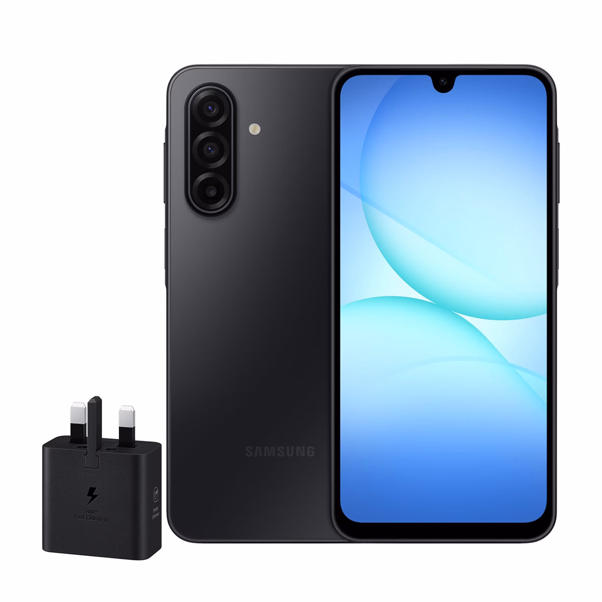 گوشی موبایل سامسونگ مدل Galaxy A17 5G ظرفیت 256 گیگابایت رم 4 گیگابایت - همراه شارژر 25 وات سامسونگ رنگ مشکی پلازا دیجیتال