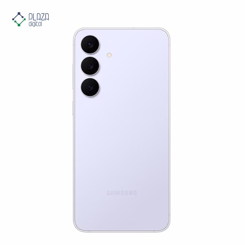 نمای پشت گوشی موبایل سامسونگ مدل Galaxy S25 FE ظرفیت 512 گیگابایت رم 8 گیگابایت رنگ آبی روشن پلازا دیجیتال