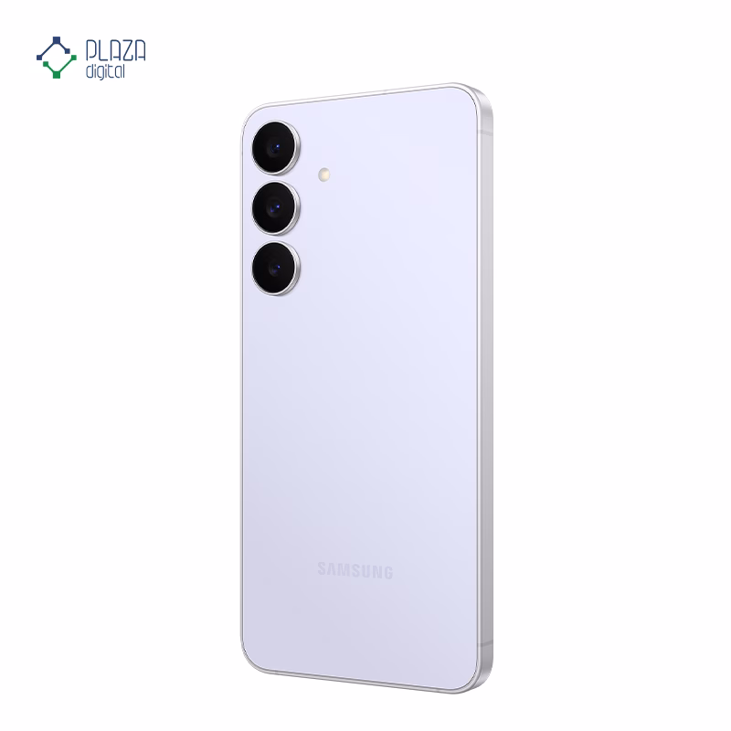 نمای پشت گوشی موبایل سامسونگ مدل Galaxy S25 FE ظرفیت 512 گیگابایت رم 8 گیگابایت رنگ آبی روشن پلازا دیجیتال